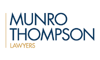 Monro Thompson Lawyers Business Card