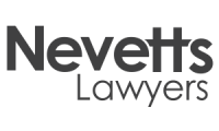 Nevetts Lawyers Business Card